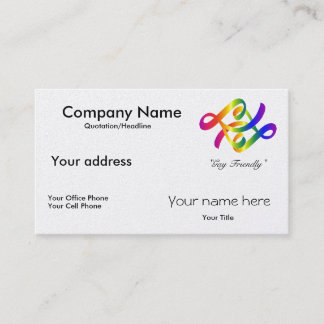 Logo-Karte Visitenkarte