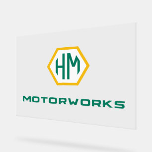 Logo-Kennzeichnung Acrylschild