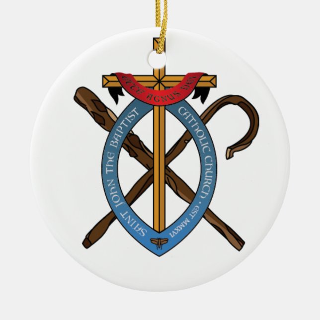 Logo Keramik Ornament (Vorne)