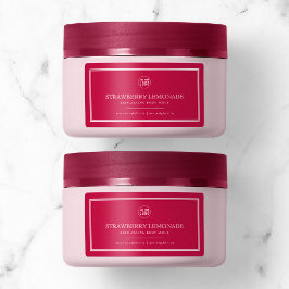 Logo-Klassische Farben hinzufügen Produktetikett Adressaufkleber