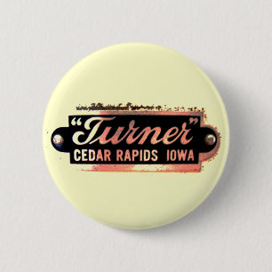 Logo-Knopf Turner Company Button