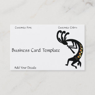 Logo Kokopelli Business Card Visitenkarte