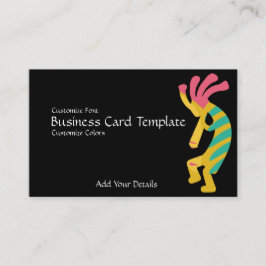 Logo Kokopelli Business Card Visitenkarte