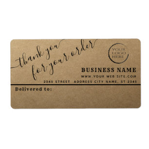 Logo Kraft Vielen Dank für Ihr Business-Mailing-La
