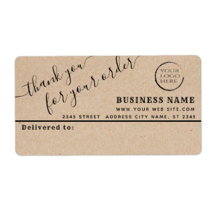 Logo Kraft Vielen Dank für Ihr Business-Mailing-La