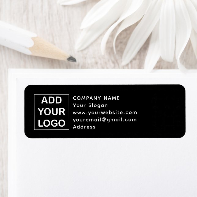 Logo-Label für Schwarz-Weiß-Unternehmen (Insitu)