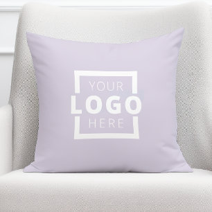 Logo-Lavendel für kundenspezifische Unternehmen Kissen