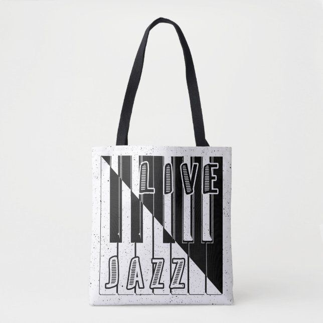 Logo "Live Jazz Calligraphy Illusion" mit (Vorderseite)