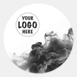 Logo-Logo-Logo-Logo-Logo-Produktkennzeichnung Runder Aufkleber