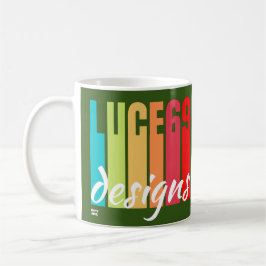 Logo "LUCE69 DESIGNS" Kaffeetasse