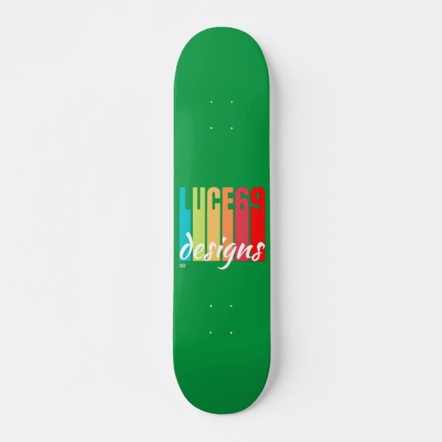 Logo "LUCE69 DESIGNS" Skateboard (Vorne)