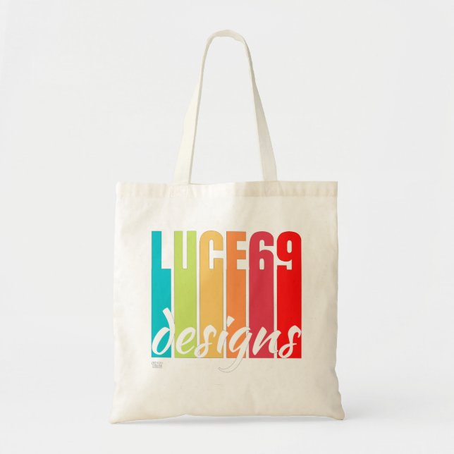 Logo "LUCE69 DESIGNS" Tragetasche (Vorne)