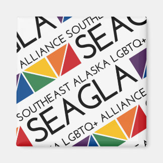 Logo-Magazin SEAGLA Square Magnet