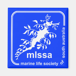 Logo-Magnet der Marine Life Society in Südaustrali Magnet