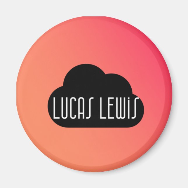 Logo-Magnet von Lucas Lewis Magnet (Vorne)