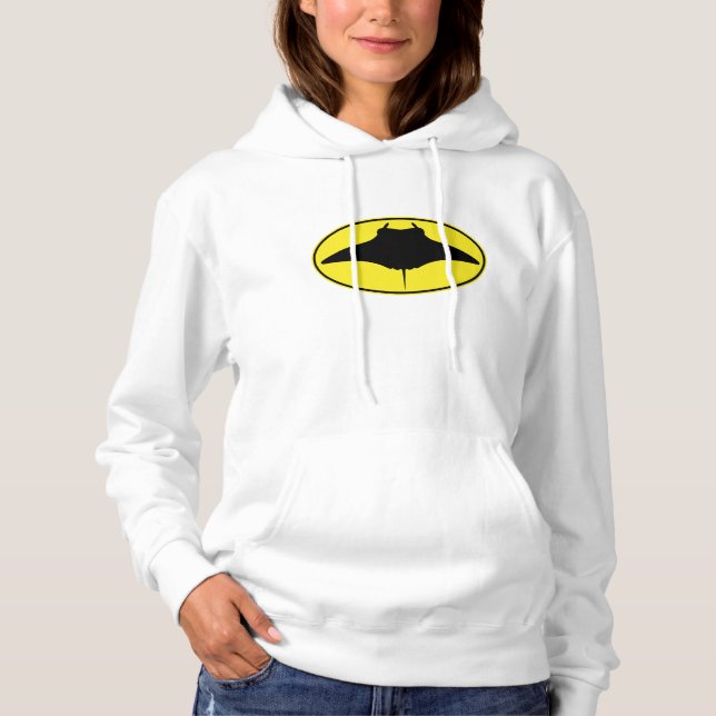 Logo Manta Ray Hoodie (Vorderseite)