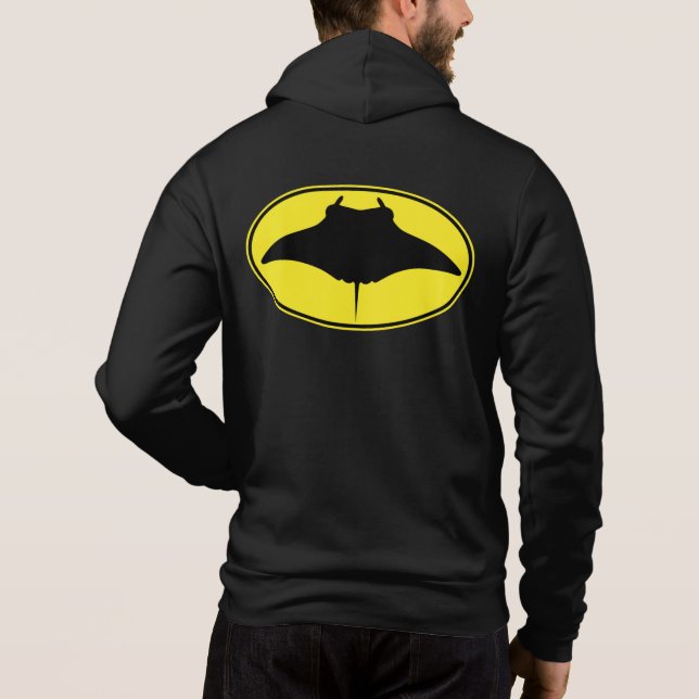 Logo Manta Ray Hoodie (Rückseite)