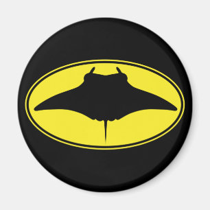 Logo Manta Ray Magnet