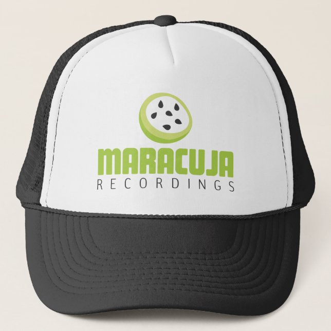 Logo maracuja Vorlage Truckerkappe (Vorderseite)