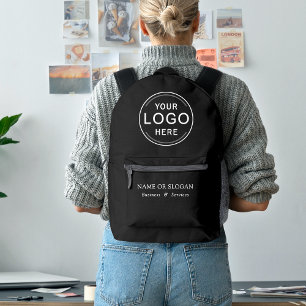 Logo-Marke für Unternehmen Moderne Werbeaktion Bedruckter Rucksack