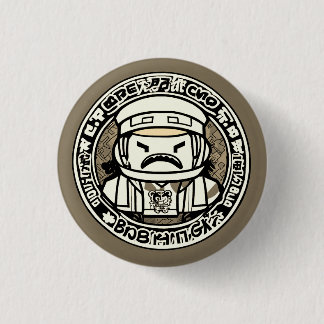 Logo-Maskottchen Button