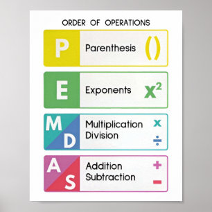 Logo-Matte für klassisches Poster in High School