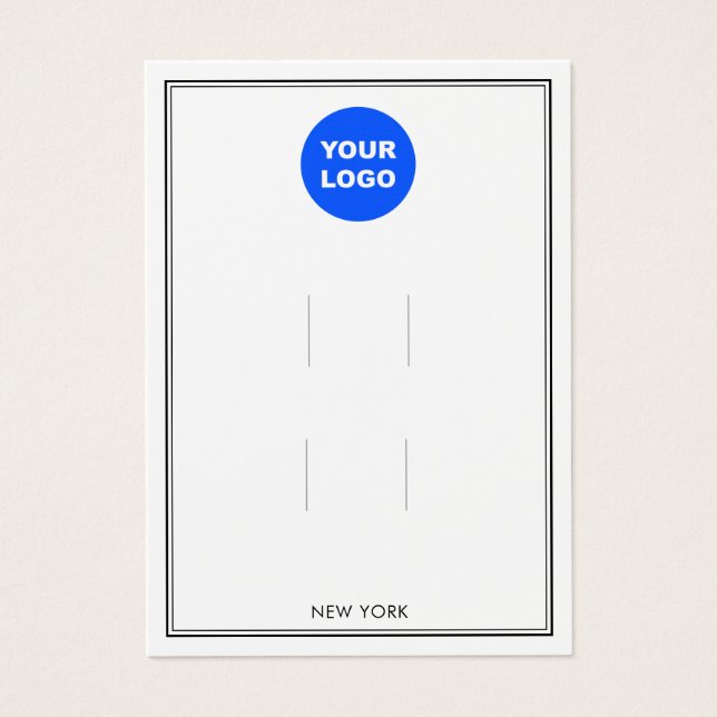 Logo-Mehrfach-Haarklammer-Zubehör-Anzeige hinzufüg (Vorderseite)