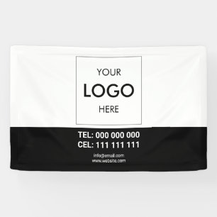 Logo Minimalistisch Modernes Business-Banner Banner
