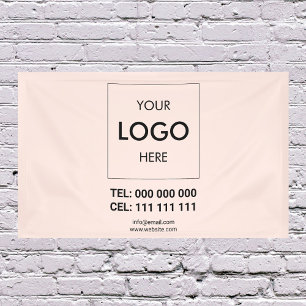 Logo Minimalistisch Modernes Business-Banner Banner