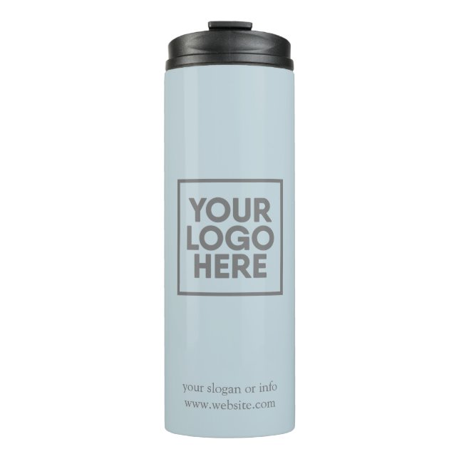 Logo | Minimalistisch Therme in der Geschäftsgesel Thermosbecher (Vorderseite)