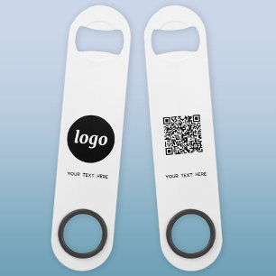 Logo mit QR-Code Speed Flaschenöffner
