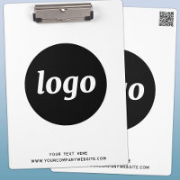 Logo mit Text und QR-Code Geschäftsbranding