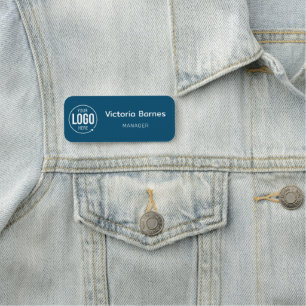 Logo-Mitarbeiter-Magnet- oder Namensschild