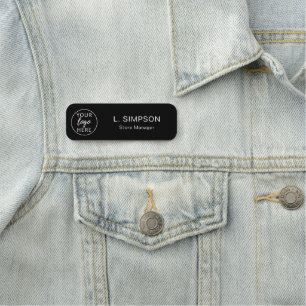 Logo Mitarbeiter Personal Magnetisch Namensschild