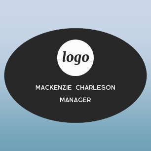 Logo Mitarbeiter Personal Magnetisch oder Steck Na Namensschild