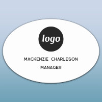 Logo Mitarbeiter Personal Magnetisch oder Steck Na