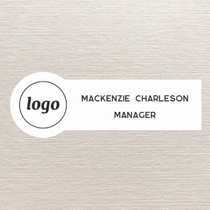 Logo Mitarbeiter Personal Magnetisch oder Steck Na Namensschild