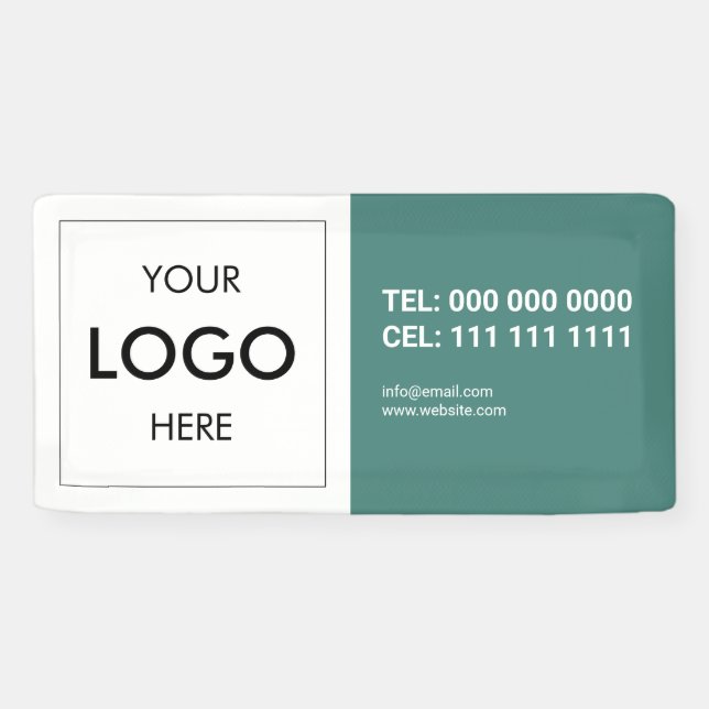 Logo Modernes Berufliches Banner (Horizontal)