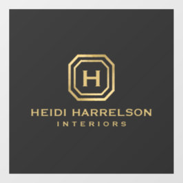 Logo-Monogramm für die Glaxbox Fensteraufkleber