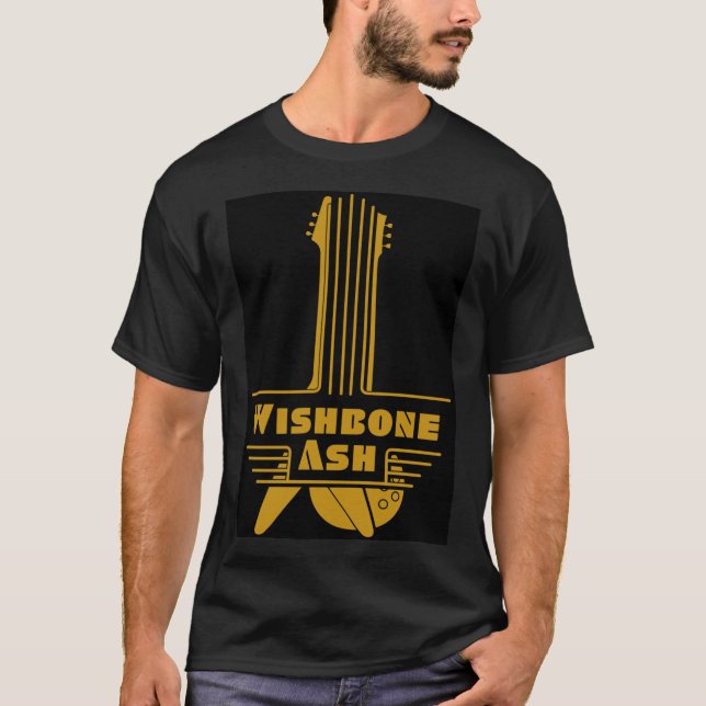 Logo Music Wishbone Ash   T-Shirt (Vorderseite)