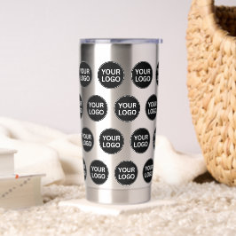 Logo-Muster für benutzerdefinierte Unternehmen sch Thermobecher