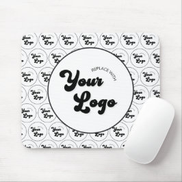 Logo-Muster für kundenspezifische Unternehmen Schw Mousepad