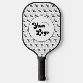Logo-Muster für kundenspezifische Unternehmen Schw Pickleball Schläger
