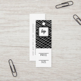 Logo-Muster Personalisierte Preismarken Mini Visitenkarte