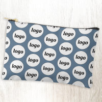Logo-Muster Werbegestaltung Blau