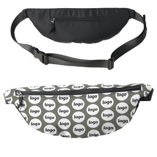 Logo-Muster Werbegestaltung für das Branding von U Bauchtasche