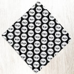 Logo-Muster Werbegestaltung für Werbezwecke Schwar Halstuch<br><div class="desc">Fügen Sie Ihr eigenes Logo zu diesem einfachen Fliesenmuster für ein Werbeprodukt für Ihr Unternehmen hinzu. Tragen Sie sie selbst,  geben Sie sie Ihrem Hund,  Ihren Mitarbeitern und Mitarbeitern als Teil ihrer Uniform,  oder Ihren Kunden und Kunden und ihren Haustieren. Ideal für Messen und Firmenveranstaltungen.</div>