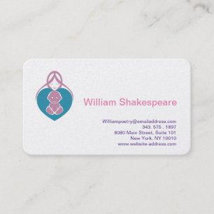 Logo Mutter und Kind Visitenkarte