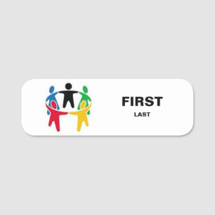 Logo-Nametag Namensschild