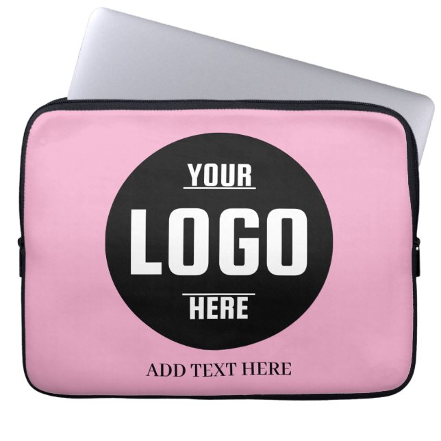 Logo-Neopren-Notebook-Sieb - 13 Zoll Laptopschutzhülle (Vorderseite)